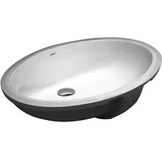 Resim E.C.A Serel Tezgah Altı Oval Lavabo 0501DSS110H 