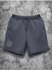 Resim Maks-ekstrim Erkek Tığ İşi Koyu Gri Ev Şortları 195077461 Koyu Gri 