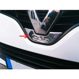 Resim Renault Clio 4 Krom Amblem Çerçevesi 2012 Ve Üzeri P.çe... 