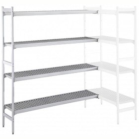 Resim Electrolux Professional Köşe Tip Etejer 373x2552 MM H=1700 MM ACS2548 