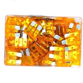 Resim Adam 5a Turuncu 12v - 32v Dc Standart Oto Bıçak Sigorta 100 Adet 