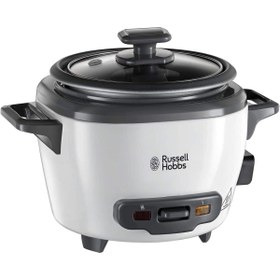 Resim Russell Hobbs Mini pirinç Ocak Pirinç 0.4 Litre, Sıcak Tutmak, Kase Yapışmaz Çıkarılabilir 