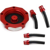 Resim Dashanshop Red Gaz Yakıt Deposu Kapağı Havalandırma Valfi Rmz250 Drz400 Ltz250 Wr125 Tc250 Te250 