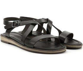 Resim Gönderi R Kadın Siyah Hakiki Deri Sandalet Dyza50445023 Siyah 