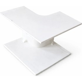 Resim Has Light Kablo Kanalı Iç Köşe Bağlantı Elemanı 100X50 