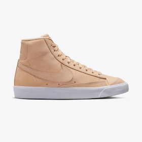 Resim Nike Blazer Mid Premium Kadın Bej Spor Ayakkabı Dq7572-200 001 