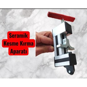 Resim Vulli Seramik Fayans Kesme Kırma Aparatı/Mengenesi 