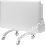 Resim Nobo NUL4T 24 Compact 2400 W Konvektör Isıtıcı + Ayak Beyaz 