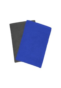 Resim 2 Li Lüks El Yüz Havlu Seti 50x90 Cm %100 Pamuklu Gramajlı Grinja Mavi 