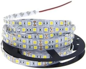 Resim TECHCG Mutfak Dolabı Için 5 Metre Beyaz Şerit Led Anahtarlı Tam Set Beyaz 