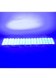 Resim 12v Modul Lamba 8-ledli Camlı Kablolu Mavi 100 47 Mm 