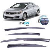 Resim Honda Civic 2007-2012 Spor Rüzgarlık - 4Lü 