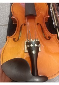 Resim Armajy002af Mod. 4/4 Tam Boy Masif Ağaç Abanoz Aksam Hareli Keman 