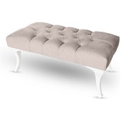 Resim Foresta Kapitone Puf Bench Krem 