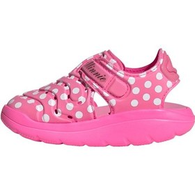Resim Adidas Disney Minnie Mouse Bebek Pembe Sandalet Jq4400 