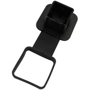 Resim Teltree Toyota 4runner Ve Rav4 İçin Dayanıklı Siyah Kauçuk Römork Bağlantı Kapağı 