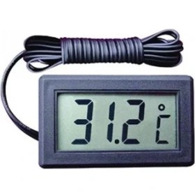 Resim Teknomecs Siyah Termometre -50 +70 C 