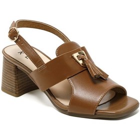 Resim Sandalet Kadın Diğer 31210-e5 Repo Cuoio Açık Kahverengi 