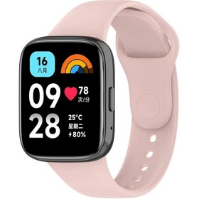 Resim AyrStore Omr Redmi Watch 3 Active Klasik Kordon - Pudra 