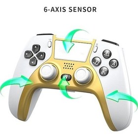 Resim Dancemonkey Moda Trendleri Kablosuz Ps4 Oyun Kumandası - Çift, Renkli Model 