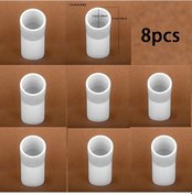Resim Willowhaven 1 Inç 8li Pvc Dirsek 45 Derece Bahçe Sera Çadır Bağlantı Parçası 