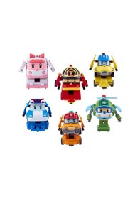 Resim Mey İthalat Polı Zr-915 Robocar Poli Quick Transforming Mini Rescue Deluxe Set 
