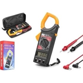 Resim DT-266 Pensampermetre Ölçü Aleti Clampmeter 