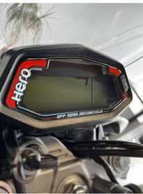 Resim Hero Xpulse Kırmızı Gidon Ve Gösterge Pad Sticker 