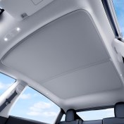 Resim Tesla Model Y için Manyetik Güneşlik - Kırmızı, Sorunsuz Uyum Sağlayan ve Araç İçi Sıcaklığı Azaltan Tam Koruma Sunroof Gölgeleme Aparatı, Araç Bakım Aksesuarı 