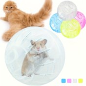 Resim 4 Stil Seçeneği [Sessiz Hamster Topu] Sessiz Çok Renkli Hamster Koşu Topu 3.9, Dayanıklı ve Sağlam Mini Plastik Oyuncak, Evcil Hayvan Egzersiz Aksesuarı | İnteraktif Oyun 