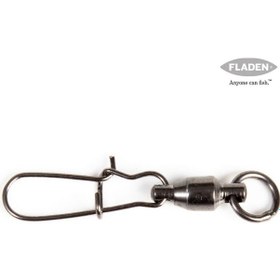 Resim Fladen Maxximus Ball Bearing Fırdöndü Black Nikel 