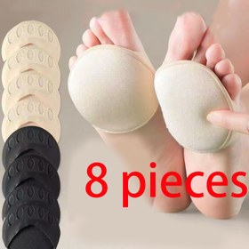 Resim 8 adet/4 Çift Rahat Görünmez Ayakkabı Tabanlık: Yüksek Esneklikli Kemer Desteği, Çeşitli Ayakkabı Türleri İçin Uygun - Futbol Ayakkabıları, Günlük Ayakkabılar, Yüksek Topuklar ve Botlar 