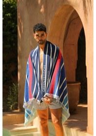 Resim Ocean Reef Flame, 100x180 Cm, Taşıma Çantalı, Doğa Dostu, Plaj Havlusu Reef Flame 