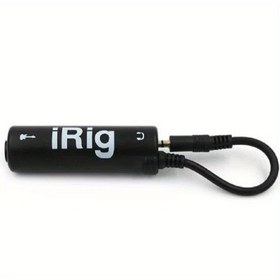 Resim I-Rig Ses Adaptörü - Akıllı Telefondan PC/Laptop'a Ses Bağlantısı, Tak & Çalıştır - C/Lightning/Micro Uyumlu, Kayıt, Ayarlama ve Düşük Gecikmeli Ses için Güç Gerektirmez - Gitar, Podcast, Yayın Aksesuarı 
