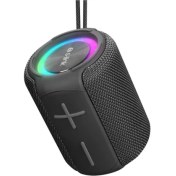Resim Shaza SS4506/BK Taşınabilir 8W Ses Çıkışı Rgb Bluetooth Hoparlör Siyah 