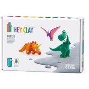 Resim Hey Clay Yaratıcı Kil Seti - Pterodactylus, Triceratops, Tyrannosaurus 