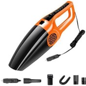 Resim Kangxiang Araba Elektrikli Süpürge Taşınabilir El Tipi Otomatik Mini Elektrikli Süpürge Robotu 120w Güçlü Araba İç Mekan Temizleyici 3848 