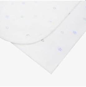 Resim Sebi Bebe Yıldız Baskılı Bebek Battaniyesi 80X90 Cm 1563 