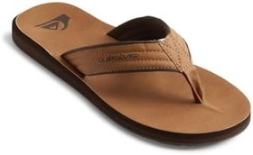 Resim Quiksilver Erkek Carver Nubuck parmak arası terlik Bej Size: 