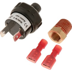 Resim Sharplace Hava Kompresörü Pompa Basıncı 70-100 Psı Anahtarı Kontrol Vanası 12V (Yurt Dışından) 