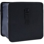 Resim Araba Koltuğu Arkası Çöp Tenekesi Otomotiv Çok Fonksiyonlu Depolama Organizatörü, Stil: Tüm Siyah 