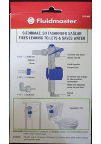 Resim 1/2 Gömme Rezervuar Şamandıra Beyaz - Turuncu 