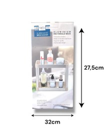 Resim 2 Katlı Alüminyum Raf Organizer SHN-2107 