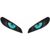 Resim Cf Moto 250 Sr 2020 - 2023 Uyumlu Far Sticker Mavi 