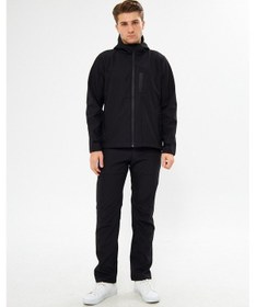 Resim Orange Safety Siyah Softshell Mont Ceket Ve Pantolon Takım 