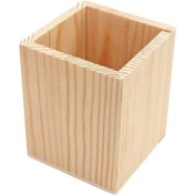 Resim Ganzhoushop Kalemlik Ahşap Kalemlik Kırtasiye Kalem Kalemlik Kalemleri Saklamak İçin Masa Düzenleyici Kalemler Kalemler 