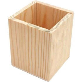 Resim Ganzhoushop Kalemlik Ahşap Kalemlik Kırtasiye Kalem Kalemlik Kalemleri Saklamak İçin Masa Düzenleyici Kalemler Kalemler 