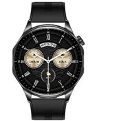 Resim Watch Ultra 12 Amoled Ekran WaterProof 3 Kordonlu Siyah Akıllı Saat Haino Teko
