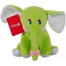 Resim Yeşil Sevimli Uyku Arkadaşı Fil 25 Cm--Skradapelus105 
