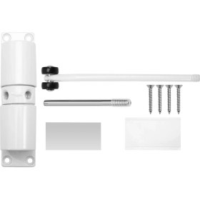 Resim Solar Sanc Otomatik Kapı Kapatıcı Ayarlanabilir Ağır Hizmet Tipi Yaylı Kapı Beyaz (Yurt Dışından) 